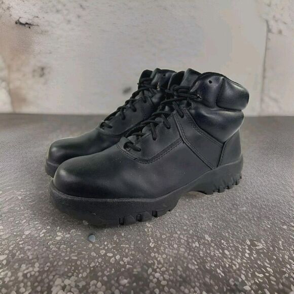 Worx Red Wing 6513 Non Metallic Toe US 10 M Electrical Hazard black Boot Shoes - Picture 1 of 9